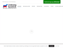 Tablet Screenshot of lindevangdyreklinik.dk